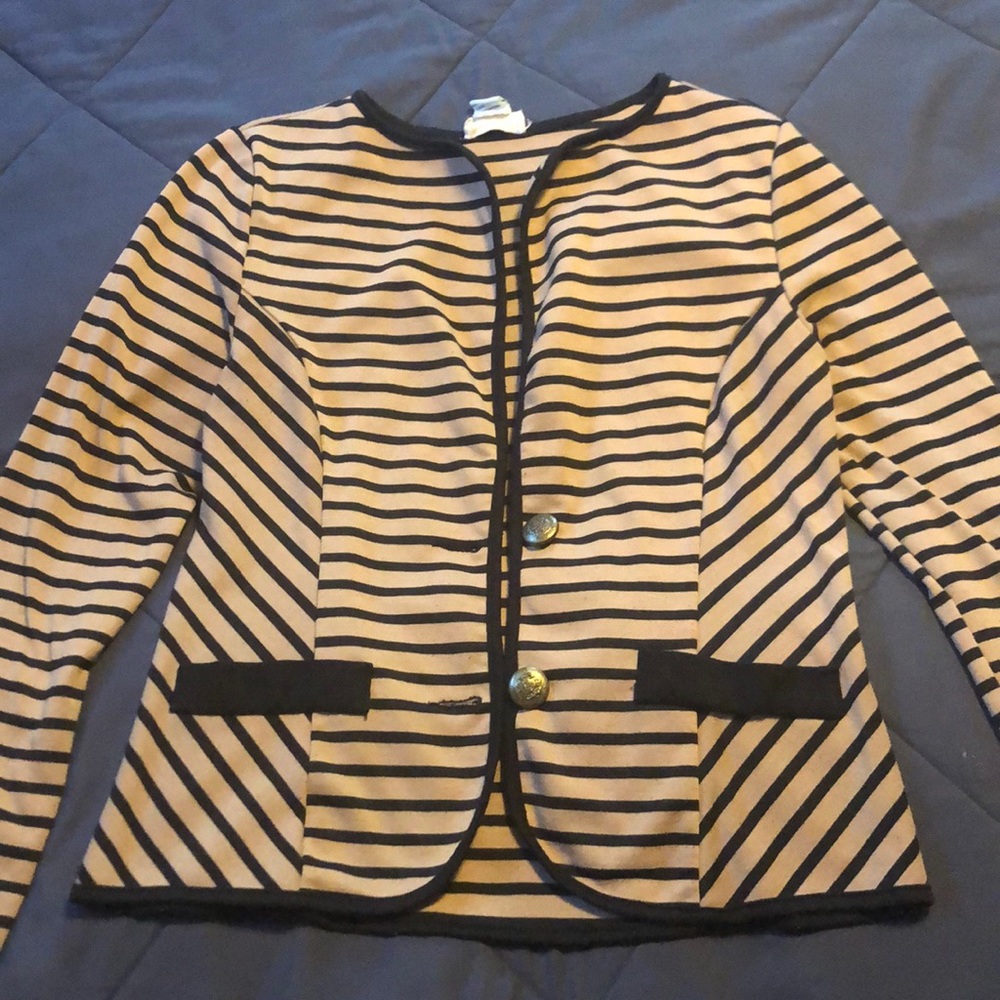 Striped blazer